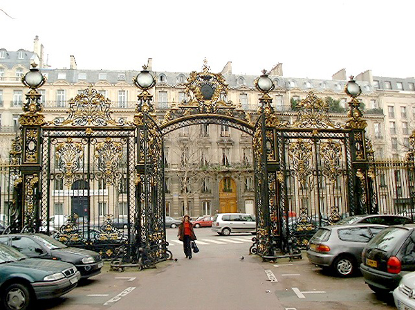 Parc Monceau Ingresso